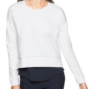 Brand New Athleta Modern Bright White Sweatshirt Size L